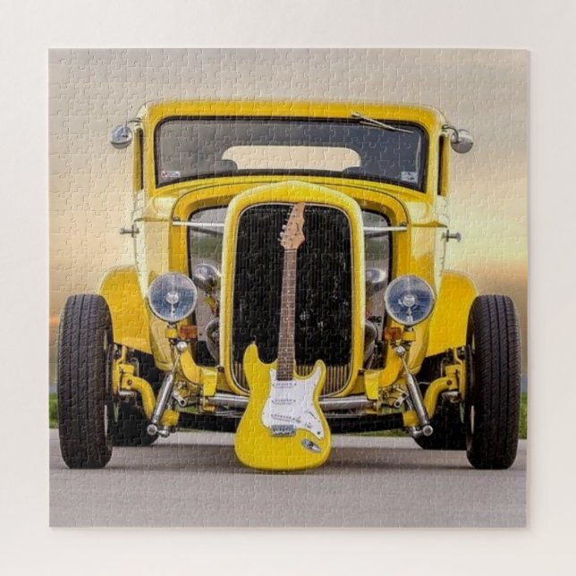 Hot Rod Rock Jigsaw Puzzle (Vertical)