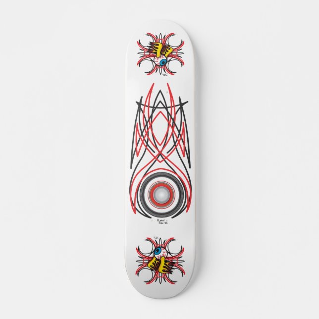 Hot Rod Skateboard #2 (Front)