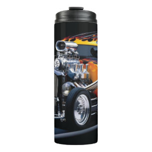 Hot rod thermal tumbler
