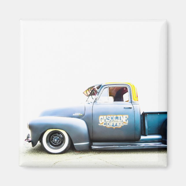 Hot Rod Truck Magnet (Front)
