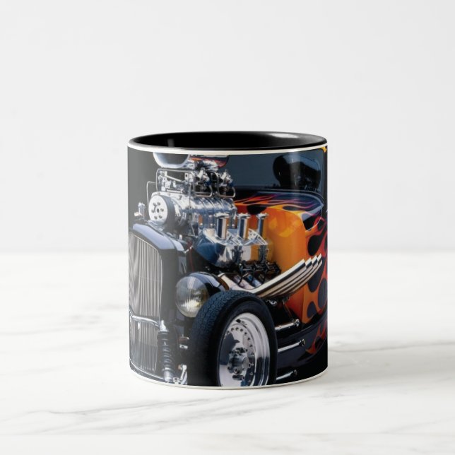 Hot rod Two-Tone coffee mug (Center)