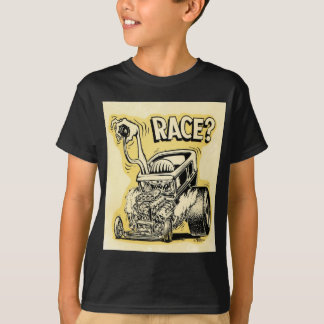 hot rod wanna race monster cartoon oldschool T-Shirt