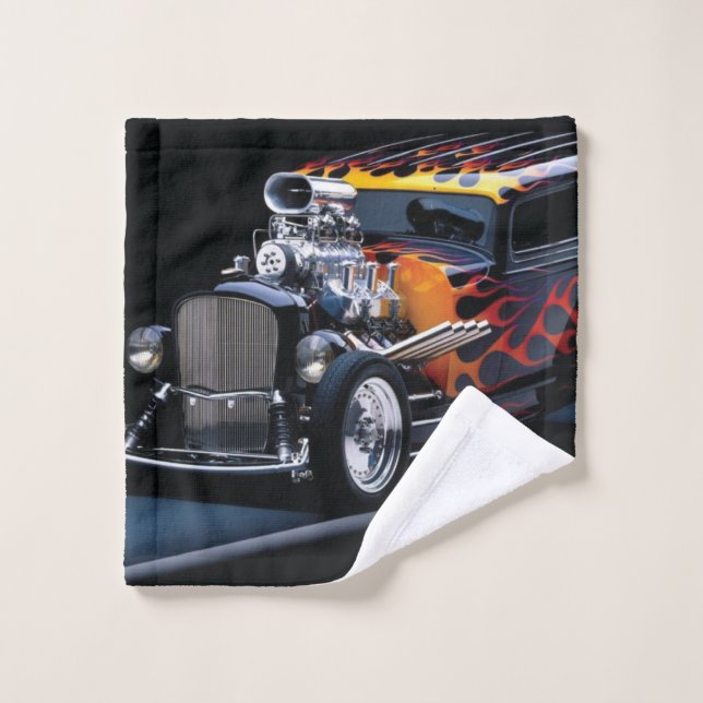 Hot rod wash cloth (Wash Cloth)