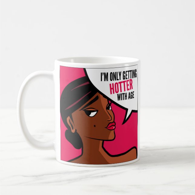 Hot Sassy Coffee Mug (Left)