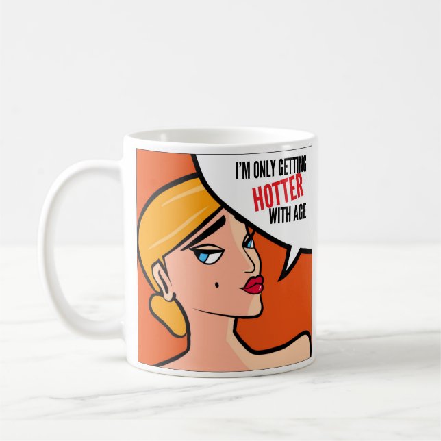 Hot Sassy Coffee Mug (Left)