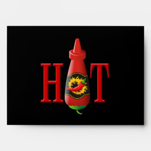Hot Sauce Bottle Envelopes
