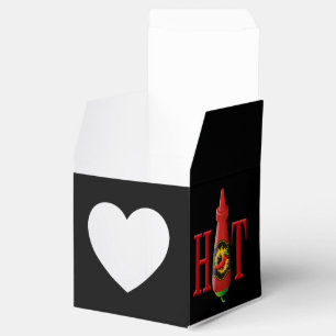 Hot sauce bottle favour box