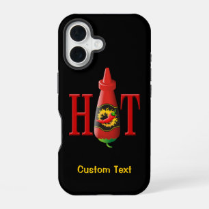 Hot Sauce Bottle iPhone 16 Case