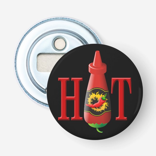 Hot Sauce Bottle Opener (Front)