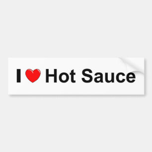 Hot Sauce Bumper Sticker