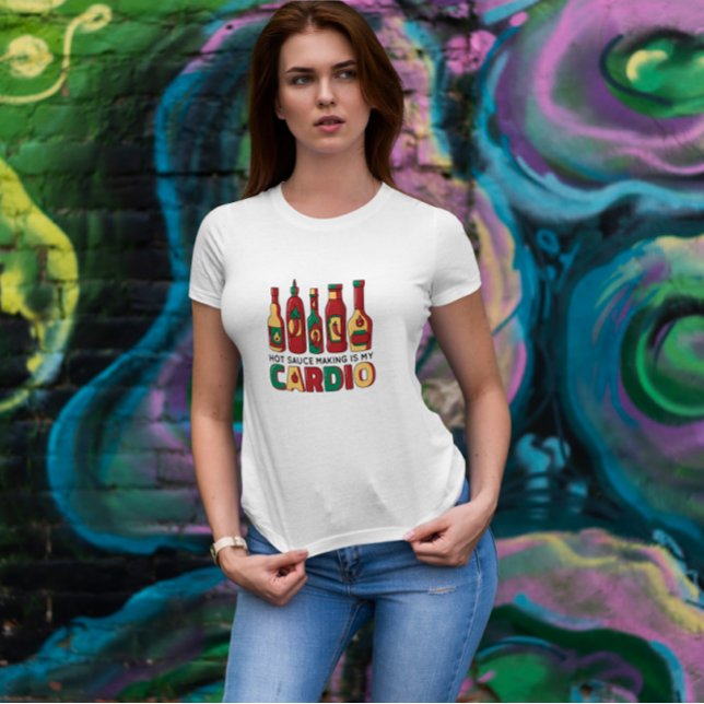 Hot Sauce Making Quote   T-Shirt (Creator Uploaded)