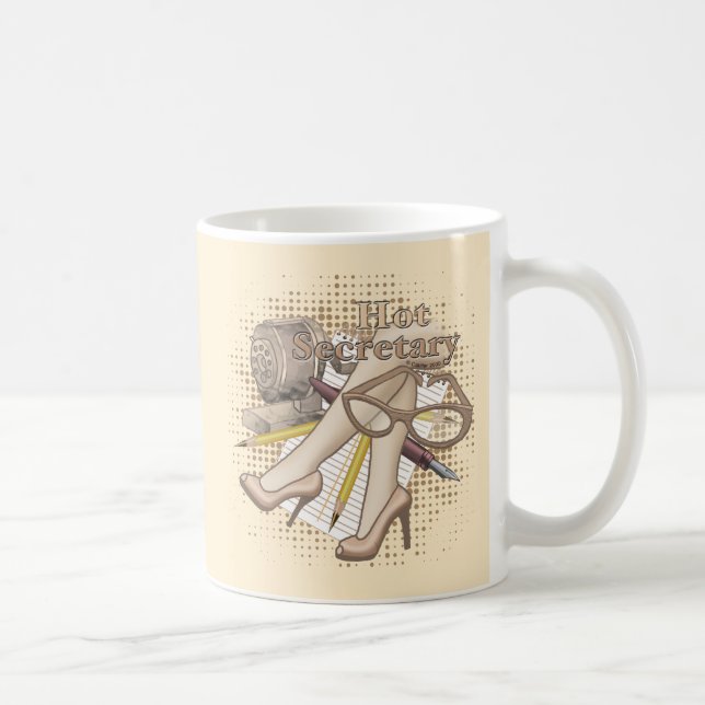 Hot Secretary Coffee Mug (Right)