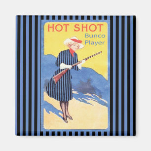 hot shot bunco player magnet