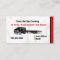 Hot Shot Trucking Business Card