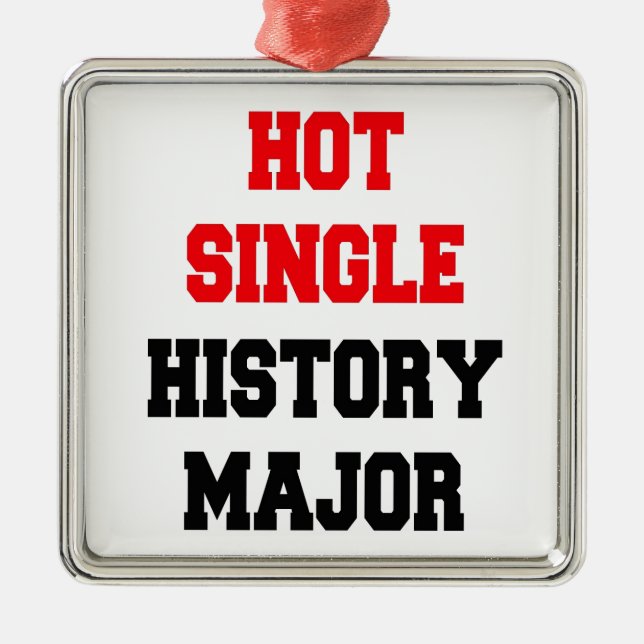 Hot Single History Major Metal Tree Decoration (Front)