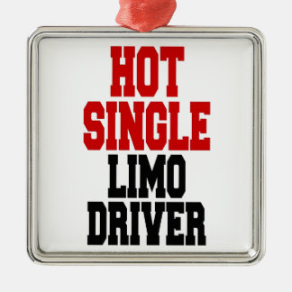 Hot Single Limo Driver Metal Tree Decoration