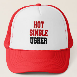 Hot Single Usher Trucker Hat