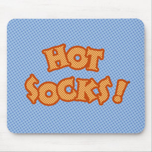 Hot Socks Mouse Pad