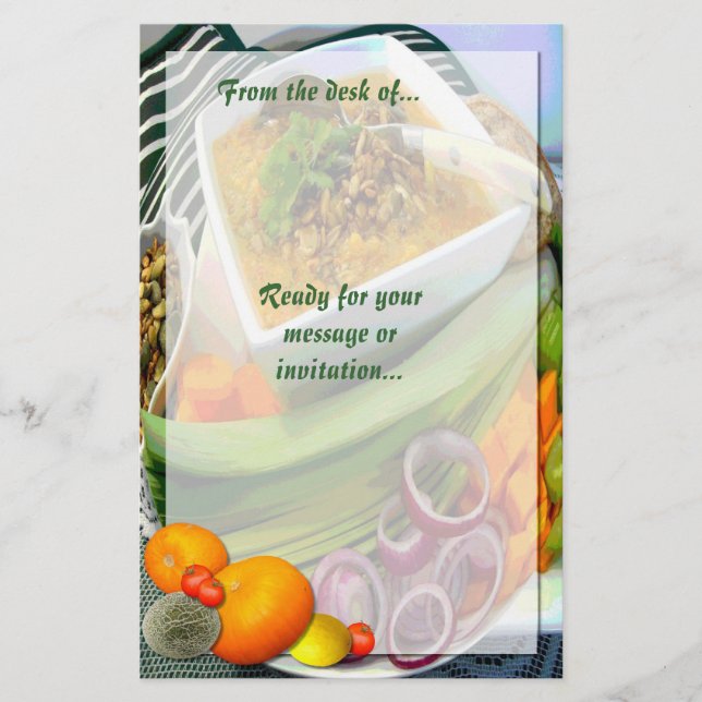 HOT SOUP ~ Stationary Stationery (Front)