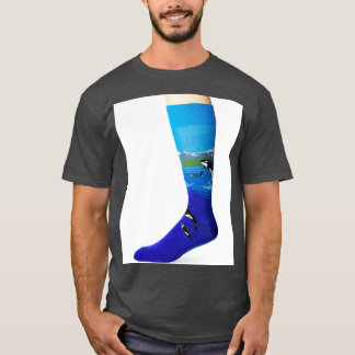 Hot Sox mens Animal Series Novelty Casual Crew T-Shirt