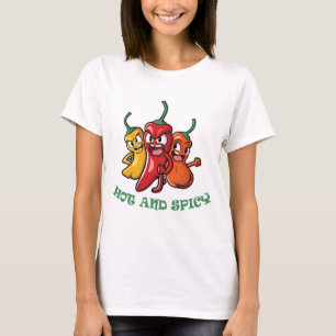 Hot Spicy Chilli Peppers T-Shirt