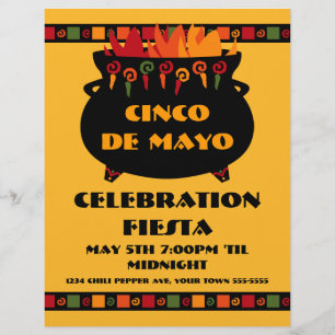 Hot & Spicy Fiesta Flyer