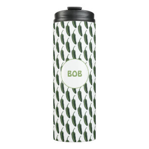 HOT & SPICY Jalapeño Chile Peppers Pattern Thermal Tumbler