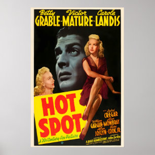 Hot Spot 1941 Movie POSTER PRINT A5-A2 Hollywood