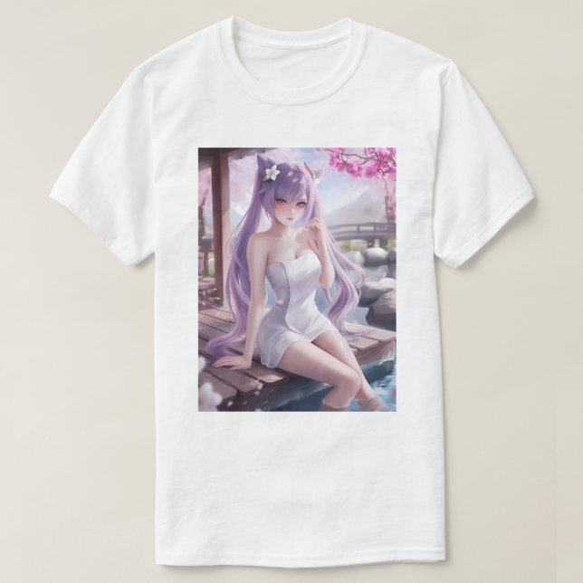 Hot Spring Keqing 43 T-Shirt (Design Front)