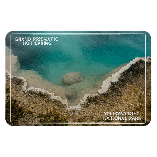Hot Spring, Yellowstone Magnet (Horizontal)