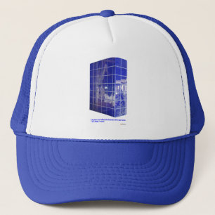 Hot Springs, AR BlueTile Reflection Gifts Apparel Trucker Hat