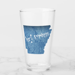 Hot Springs Arkansas Wood Grain Glass