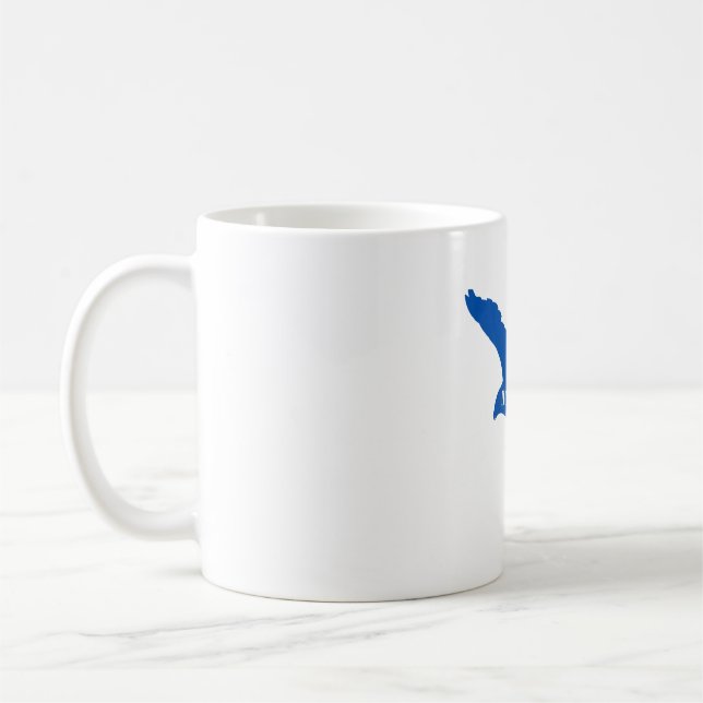 Hot Springs birding hawk logo Coffee Mug (Left)