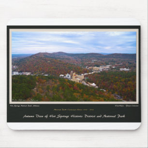 Hot Springs City and National Park Centennial Ed Mouse Pad