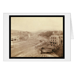 Hot Springs From Club House Hill SD 1891