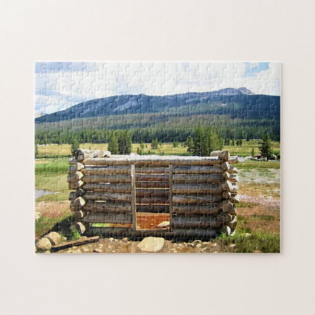 Hot Springs in Tuolumne Meadows, Yosemite, CA Jigsaw Puzzle (Horizontal)
