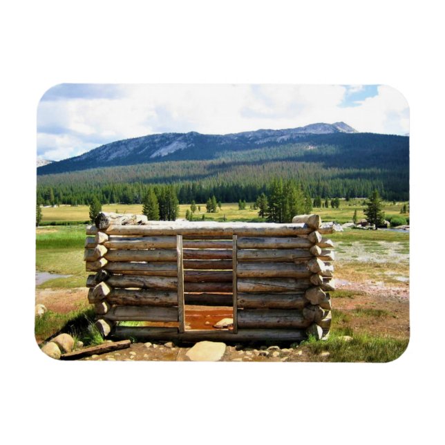 Hot Springs in Tuolumne Meadows, Yosemite, CA Magnet (Horizontal)