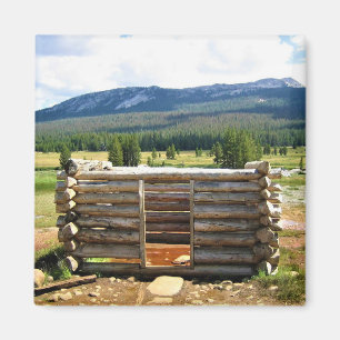 Hot Springs in Tuolumne Meadows, Yosemite, CA Magnet
