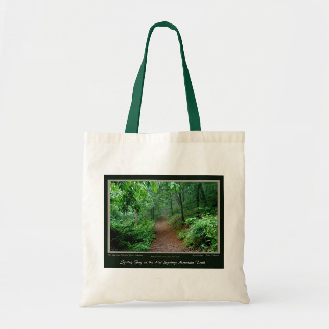 Hot Springs Mt Trail National Park Centennial Ed Tote Bag (Front)