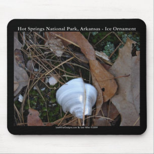 Hot Springs National Park, AR - Ice Ornament Gifts Mouse Pad