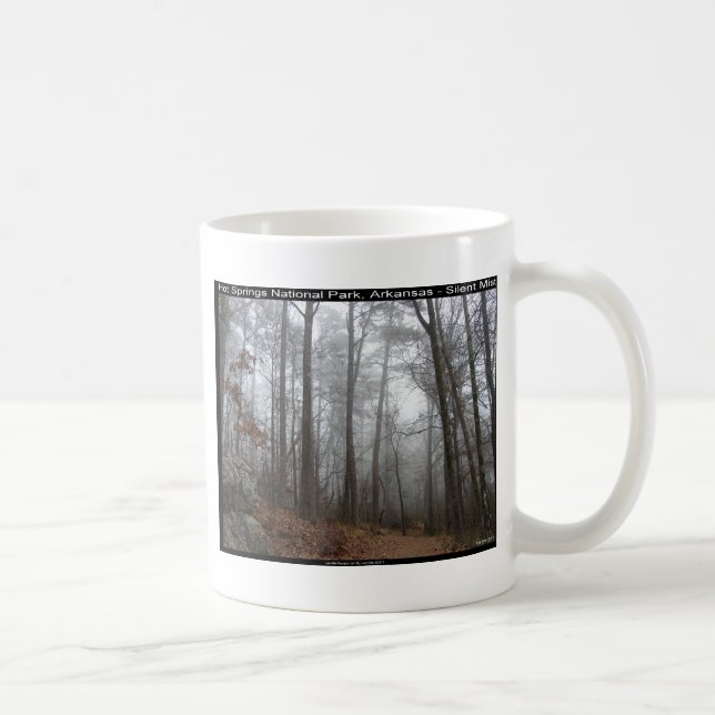 Hot Springs National Park, AR Silent Mist Gifts Coffee Mug (Right)