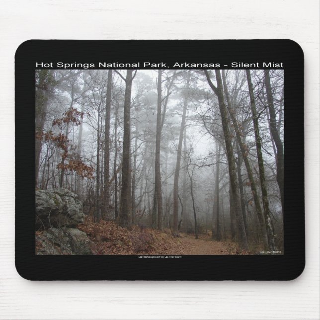 Hot Springs National Park, AR Silent Mist Gifts Mouse Pad (Front)