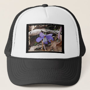 Hot Springs National Park, AR Wild Violets Gifts Trucker Hat