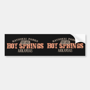 Hot Springs National Park Bumper Sticker
