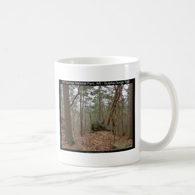 Hot Springs National Park Gulpha Gorge Trail Coffee Mug (Right)