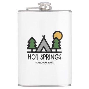 Hot Springs National Park Hip Flask