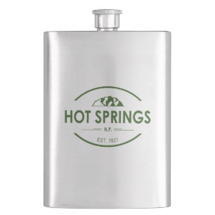 Hot Springs National Park Hip Flask