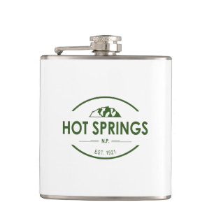 Hot Springs National Park Hip Flask