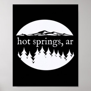 Hot Springs National Park In Arkansas Nature Vacat Poster