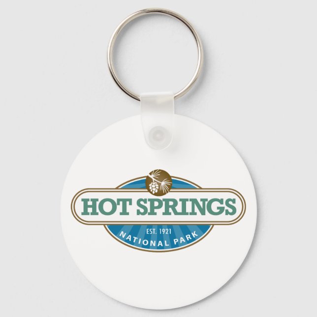 Hot Springs National Park Key Ring (Front)